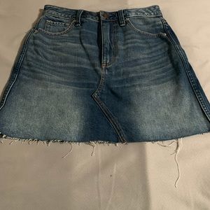 Abercrombie and Fitch high waisted skirt denim